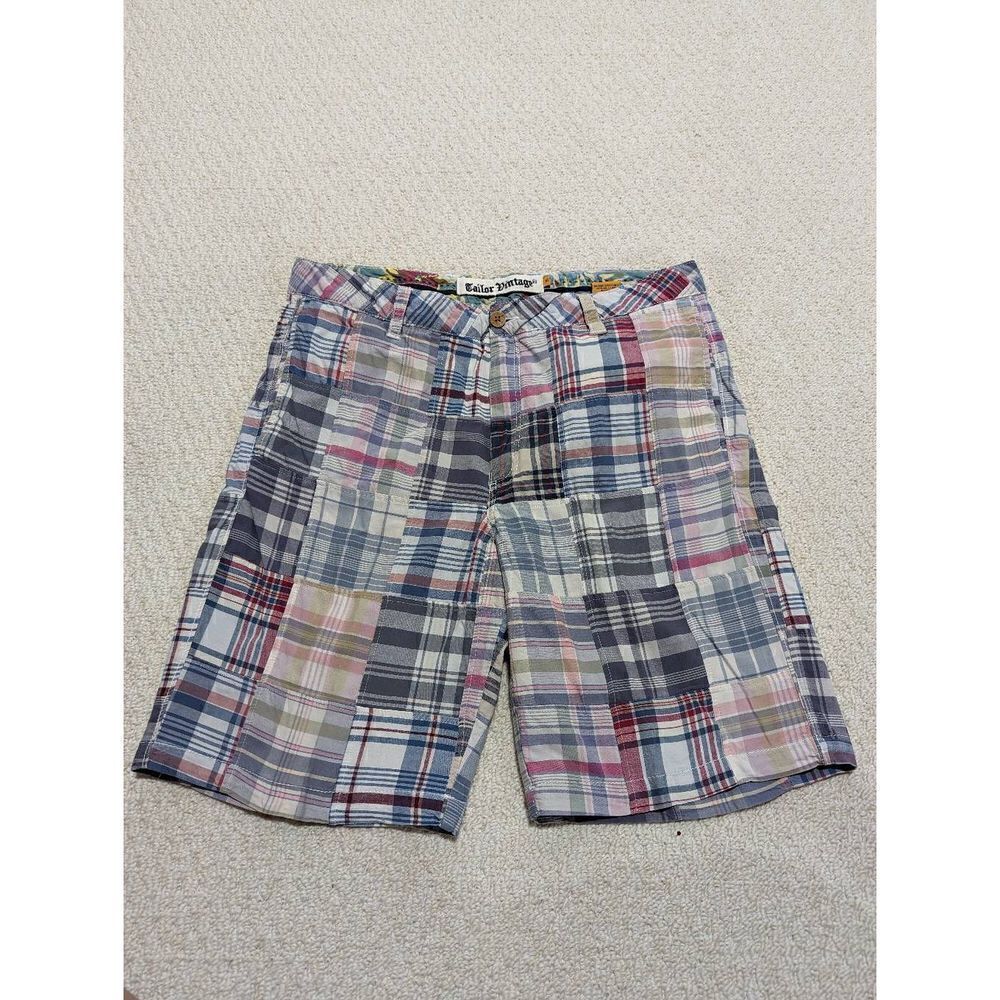 Tailor Vintage Men's Size 36 Patchwork Shirt